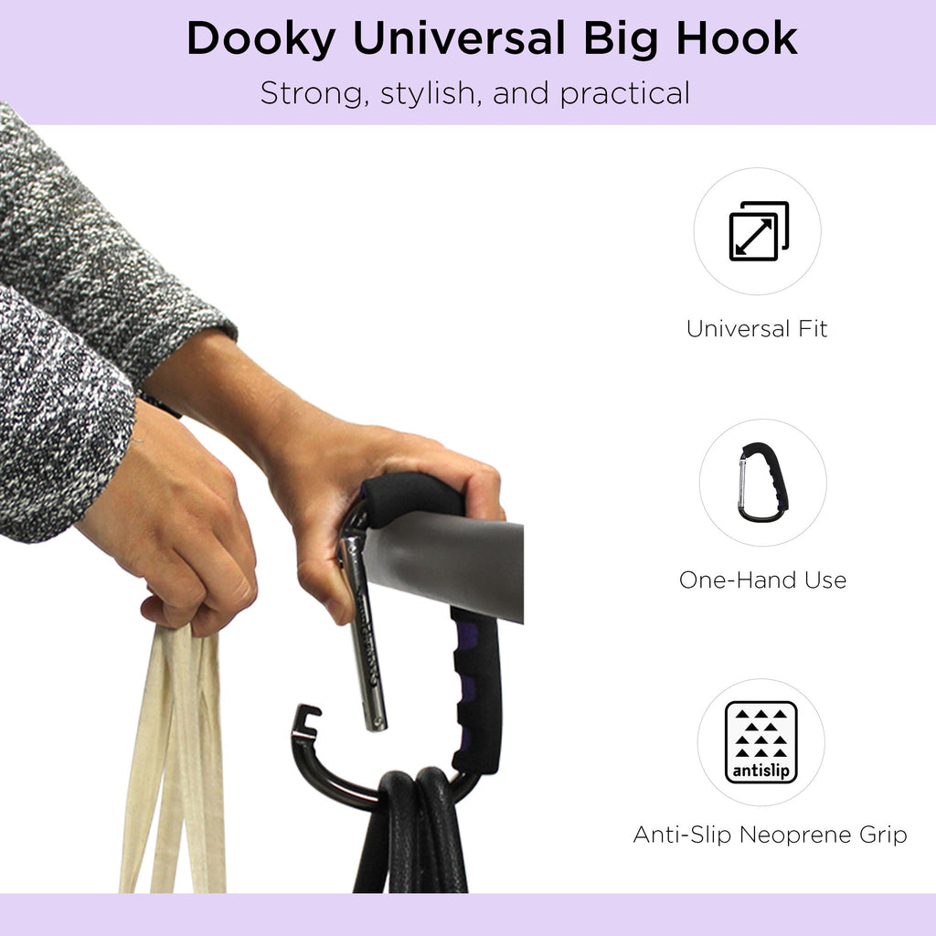 Universal Stroller Hook Black