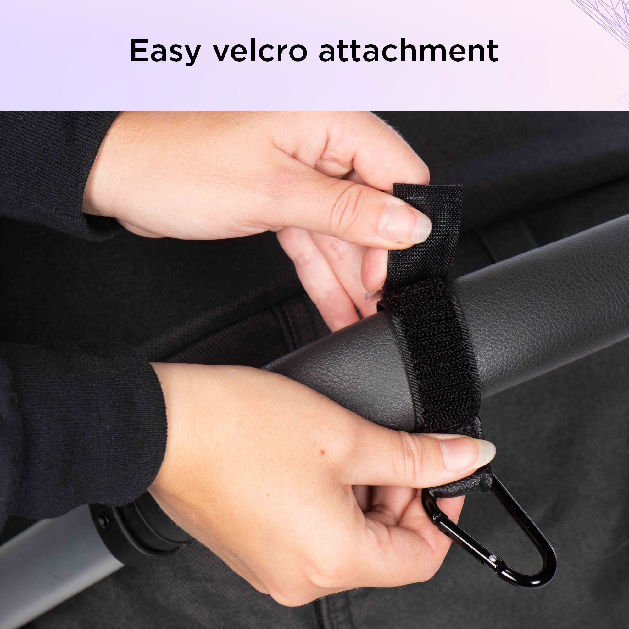 Buggy Hook Small 2pcs Black