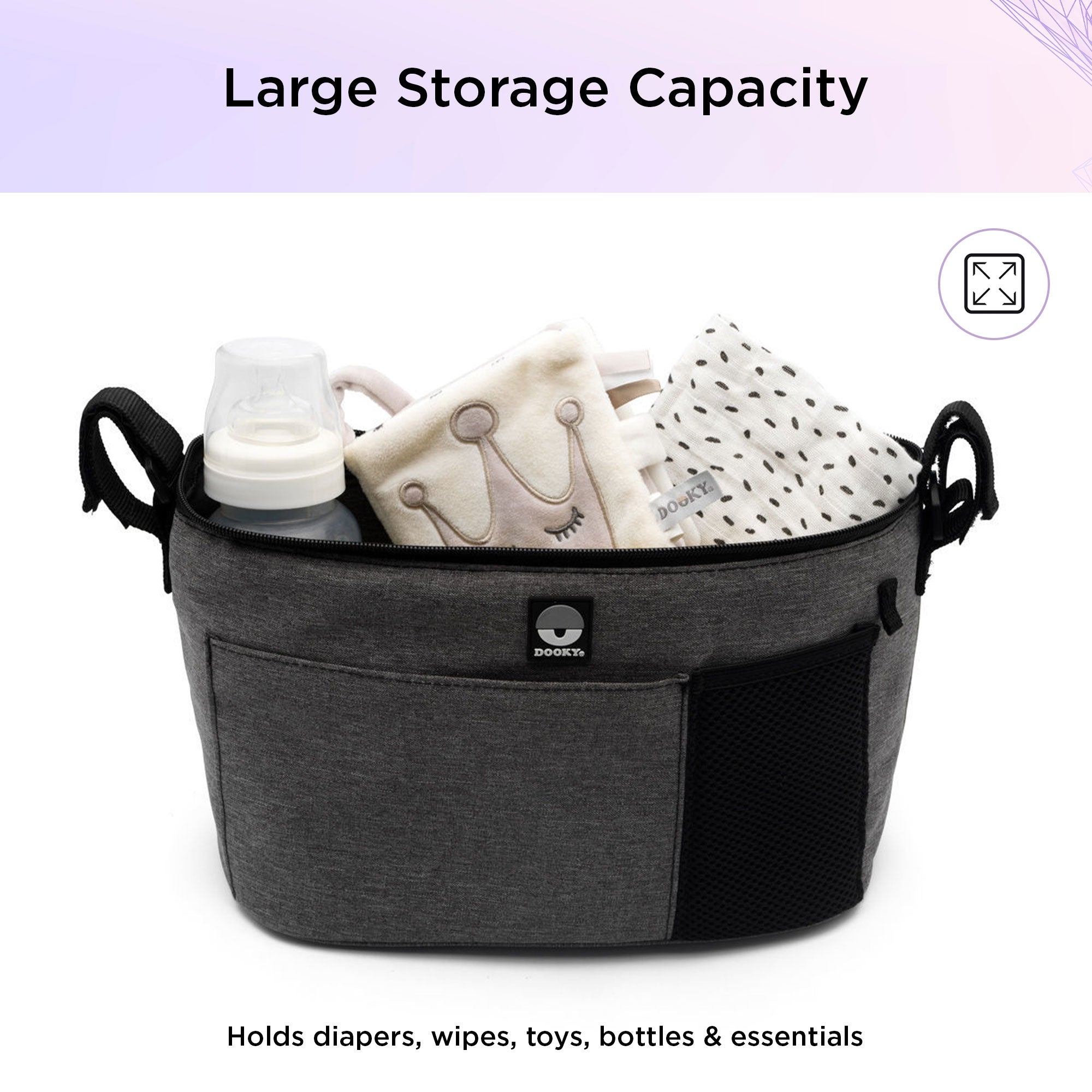 Organizer Deluxe Grey Melange