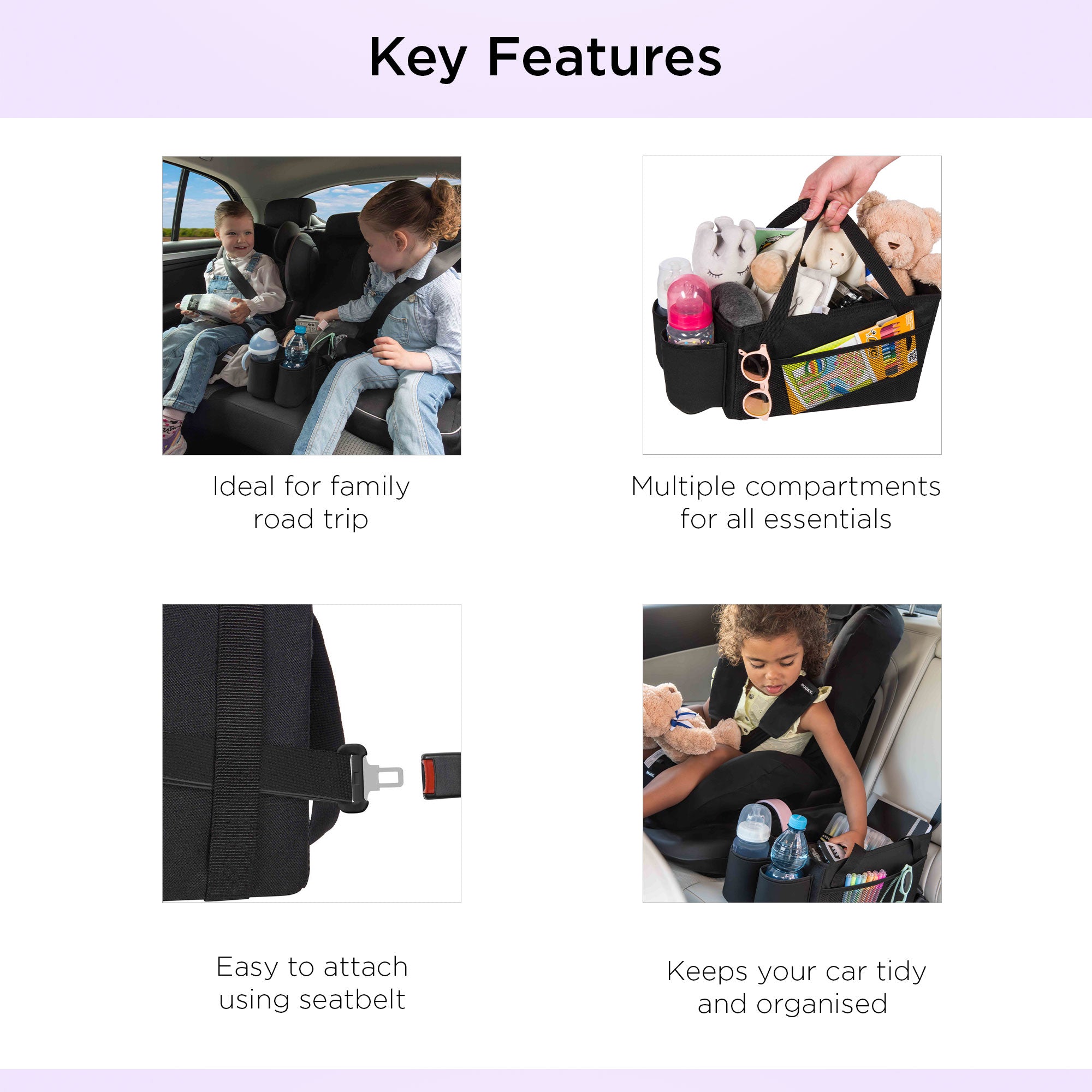 Back Seat Storage Basket