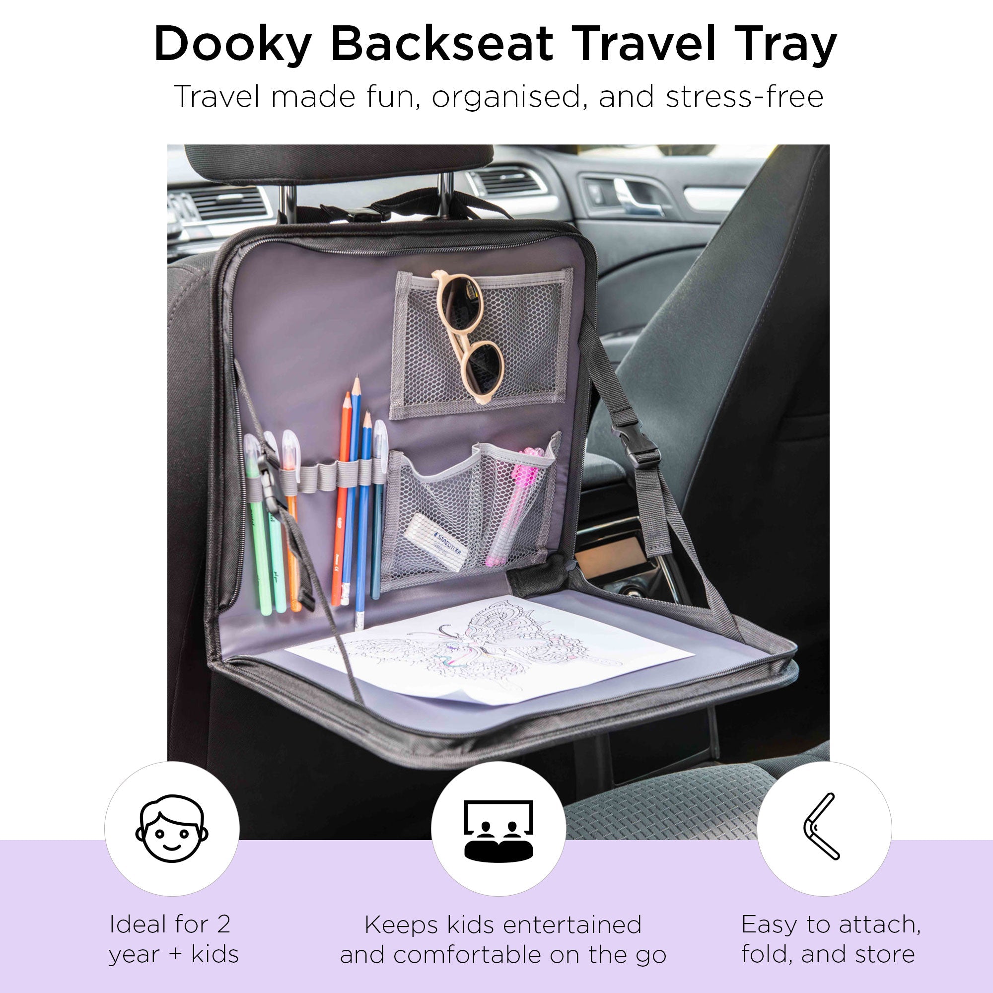 Back Seat Travel Tray