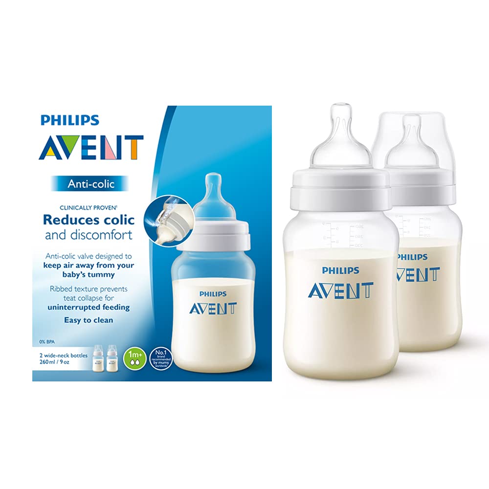 Philips Avent BPA Free Anti-Colic Baby Bottle - 260 ml
