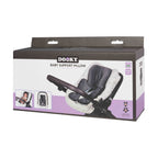 Baby Support Pillow for Car Seat & Stroller Grey
