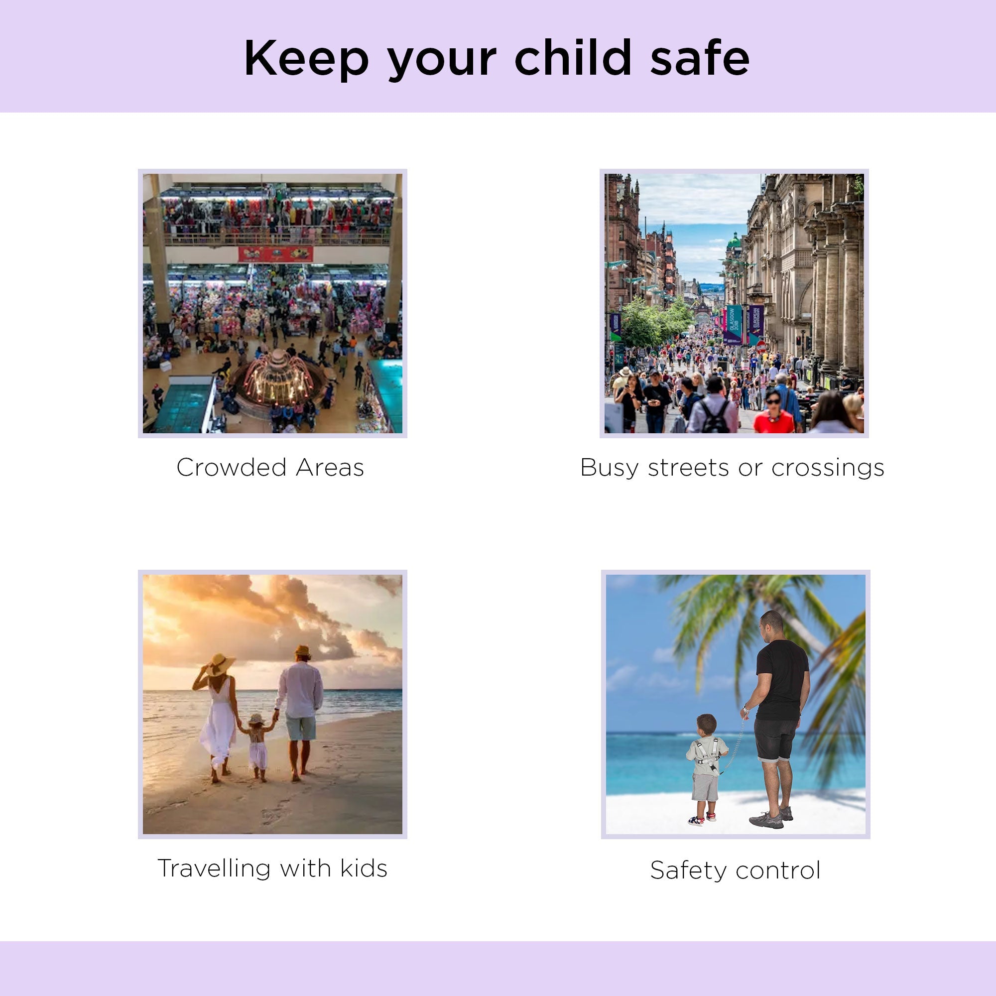 Child Safety Harness Set