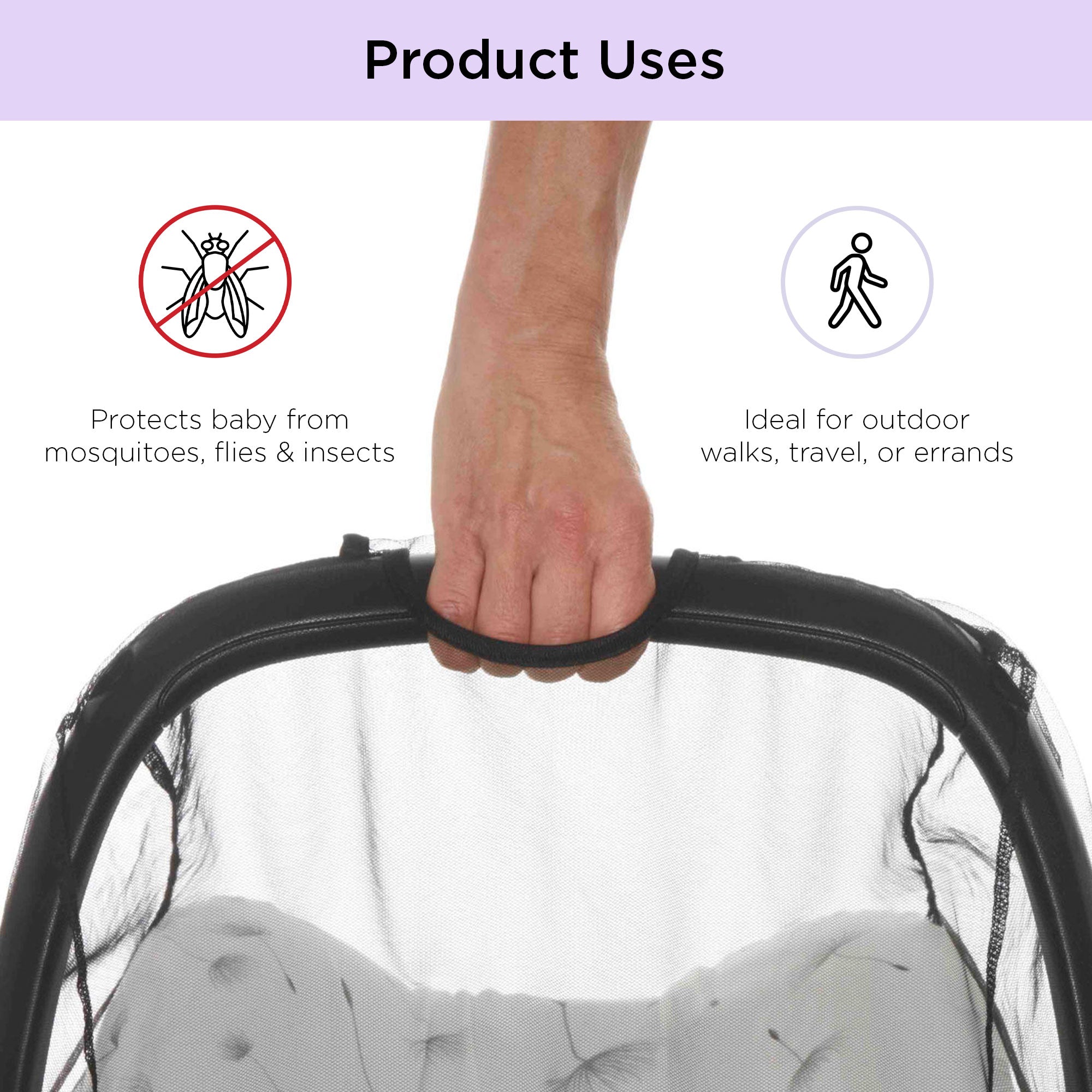 Car Seat Mosquito Net