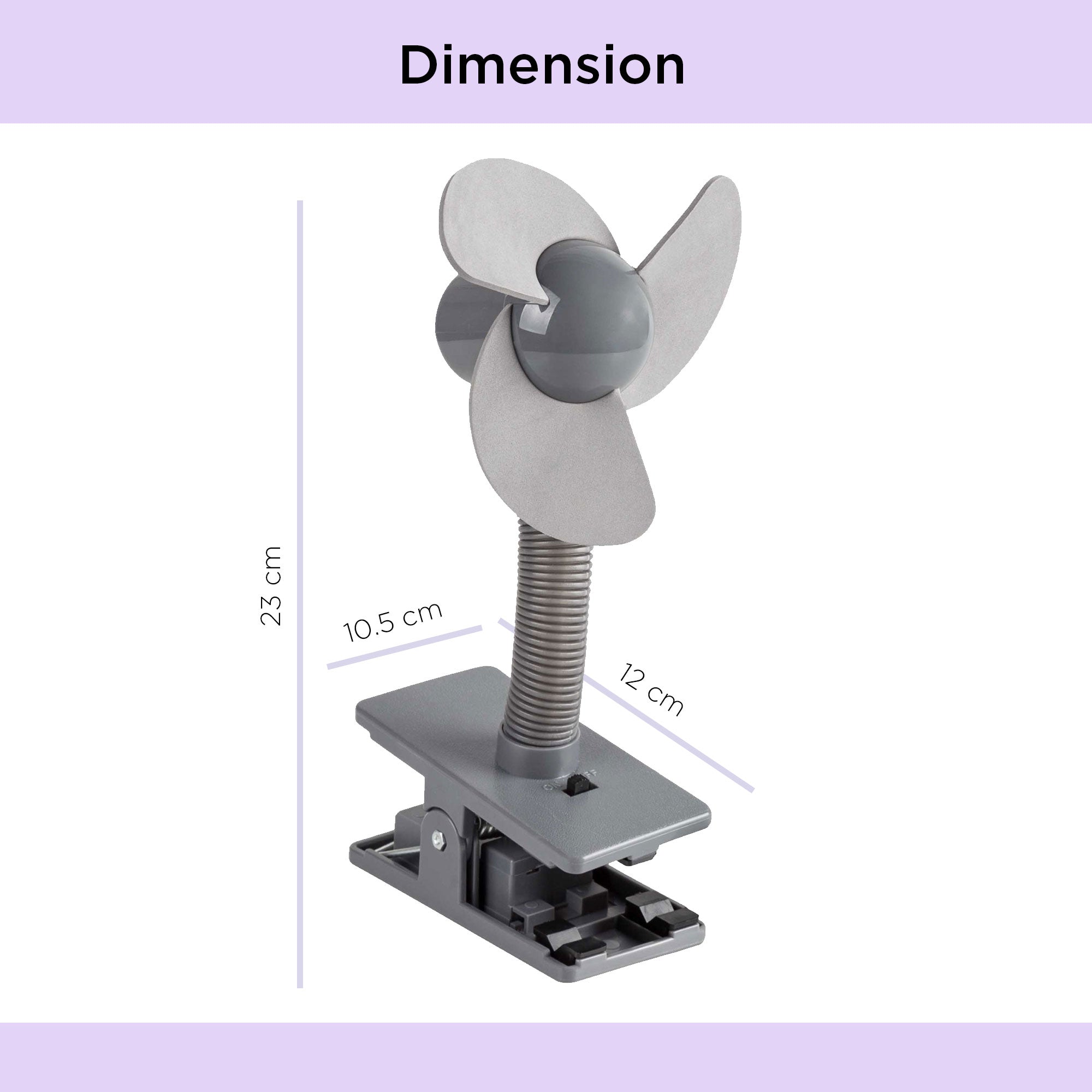 Universal Soft Foam Stroller Fan