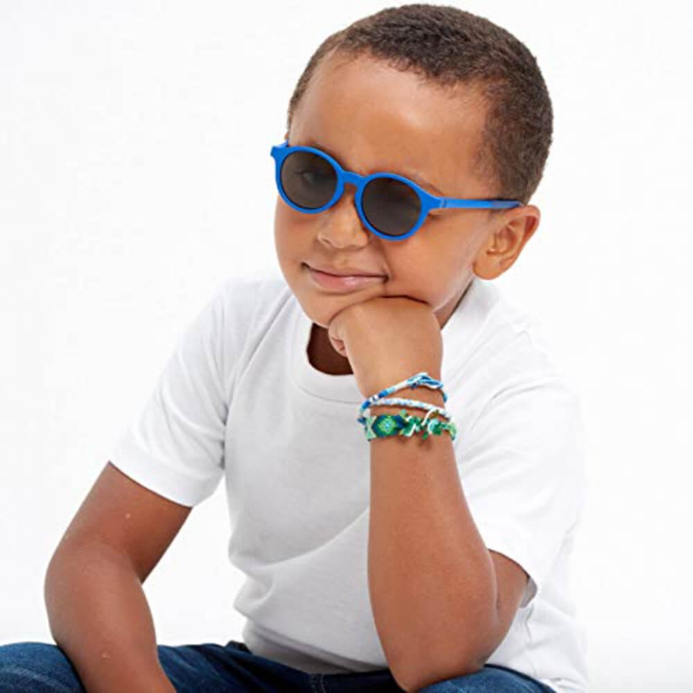 Beaba Kids Sunglasses - 4-6 Years, Unbreakable Sunglasses for Kids, 100% UV Protection,Category 3 Sun Lens, Optimal Comfort, 360° Adjustable Ear Tips with Side Shields, 4-6 Years