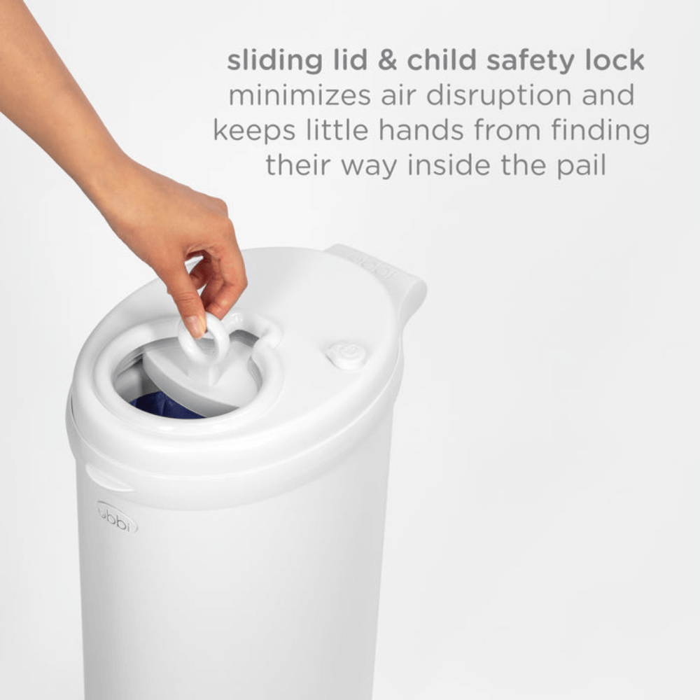 Ubbi Steel Odor Locking Diaper Pail