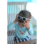 Beaba Kids Sunglasses -9-24 Months, Unbreakable Sunglasses for Kids, 100% UV Protection,Category 3 Sun Lens, Optimal Comfort, 360° Adjustable Ear Tips with Side Shields, 9-24 Months
