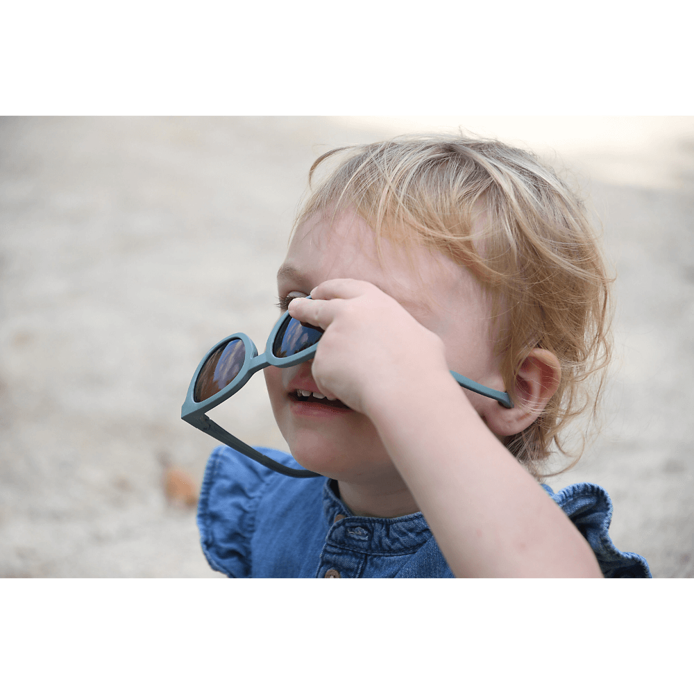 Beaba Kids Sunglasses - 2-4 Years, Unbreakable Sunglasses for Kids, 100% UV Protection,Category 3 Sun Lens, Optimal Comfort, 360° Adjustable Ear Tips with Side Shields, 2-4 Years