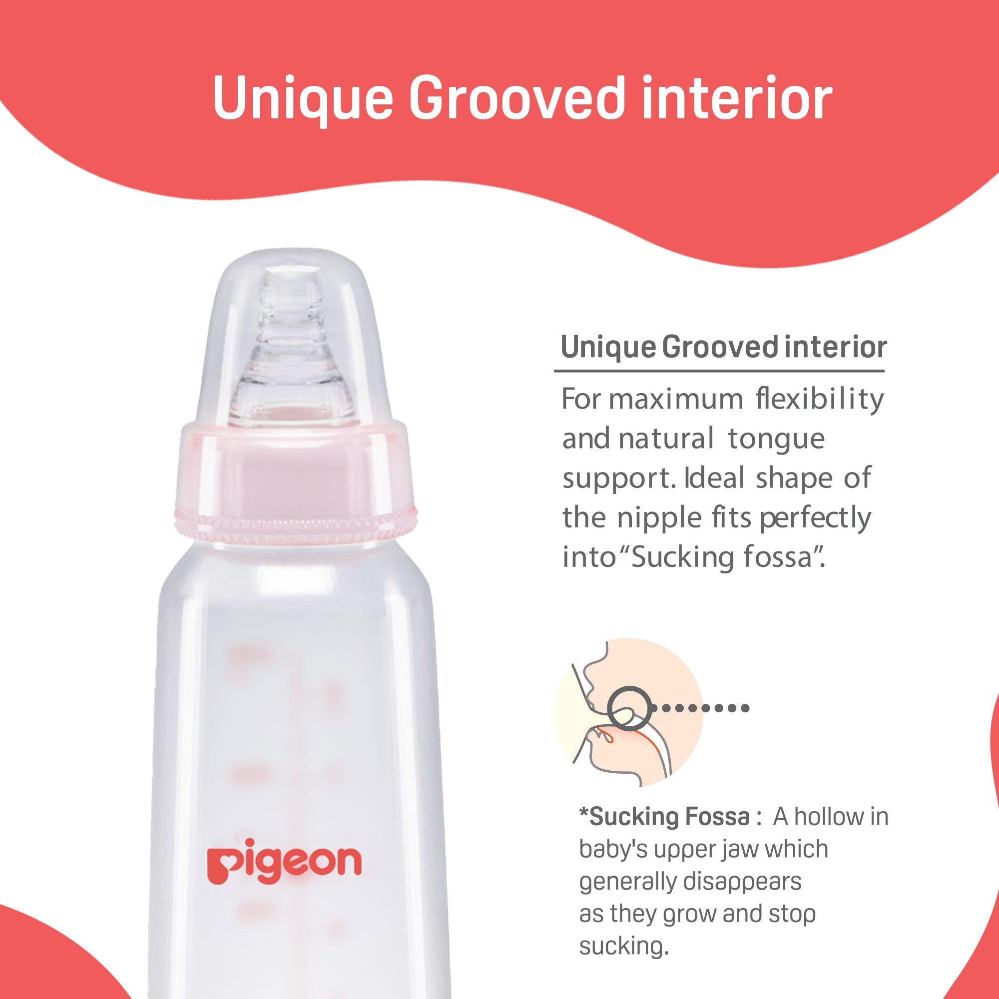 PERISTALTIC NURSING BOTTLE KPP 240ML NIPPLE L