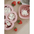 Beaba Silicone Multiportion Tray with Airtight Lid for Baby Food Storage - Ideal Container for Storing Snacks & Baby Meals, Easy Grip, Freezer & Microwave Safe, 6 Servings of 150ml Each