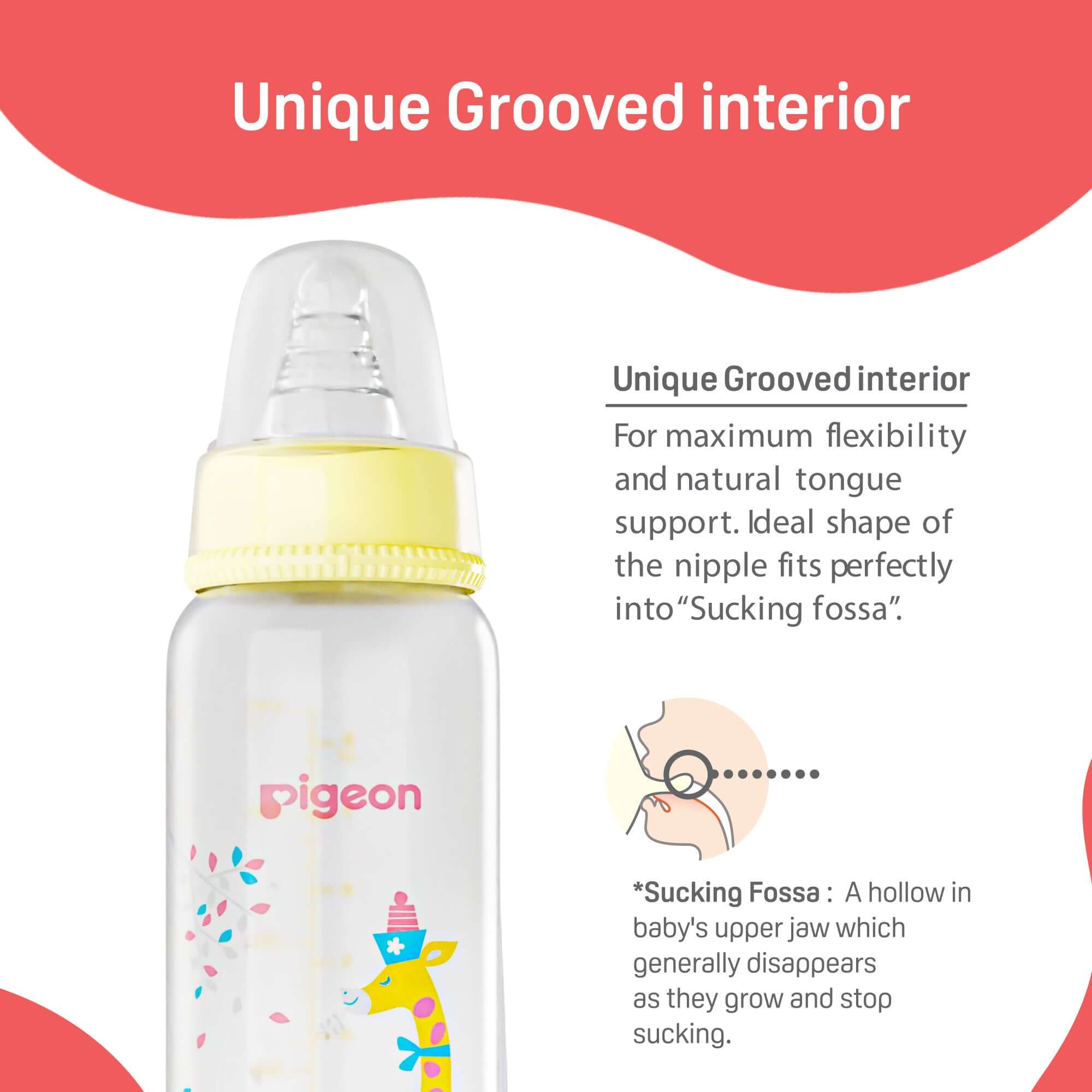 Peristaltic Clear Nursing Bottle Rpp 120ml S