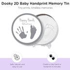Happy Hands 2D Round shape tin