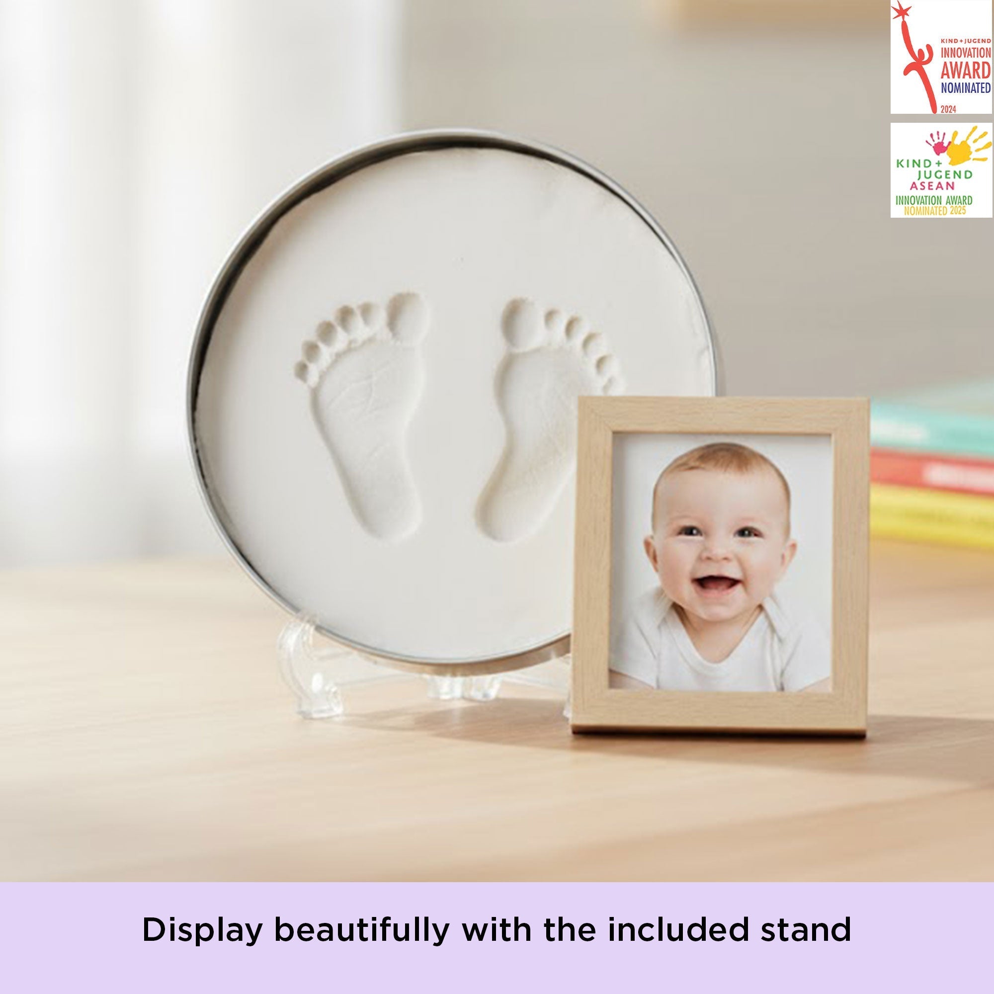 Happy Hands 2D Round shape tin