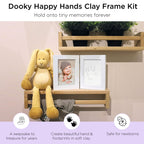Happy Hand & Footprint Clay Impression Frame