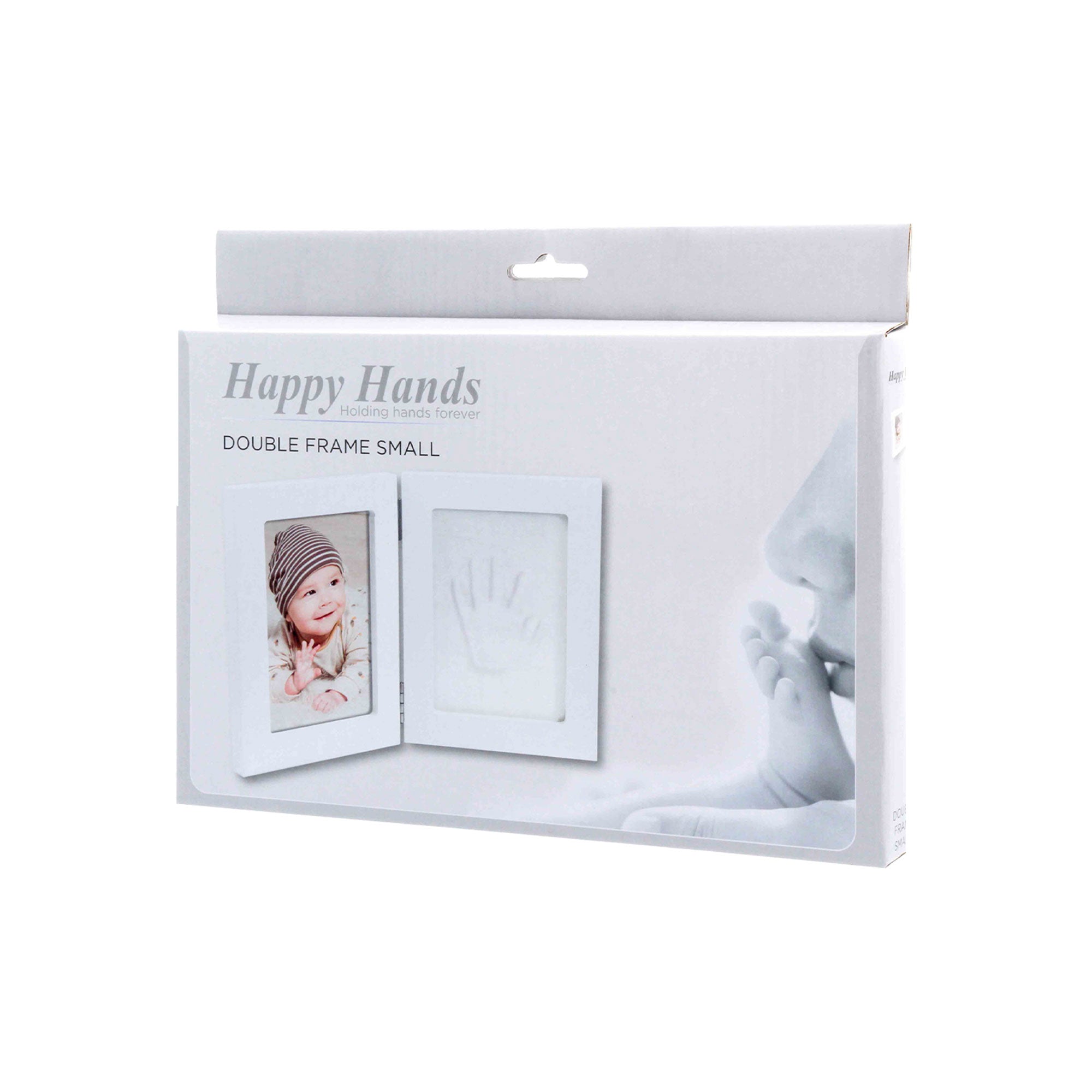 Happy Hand & Footprint Clay Impression Frame