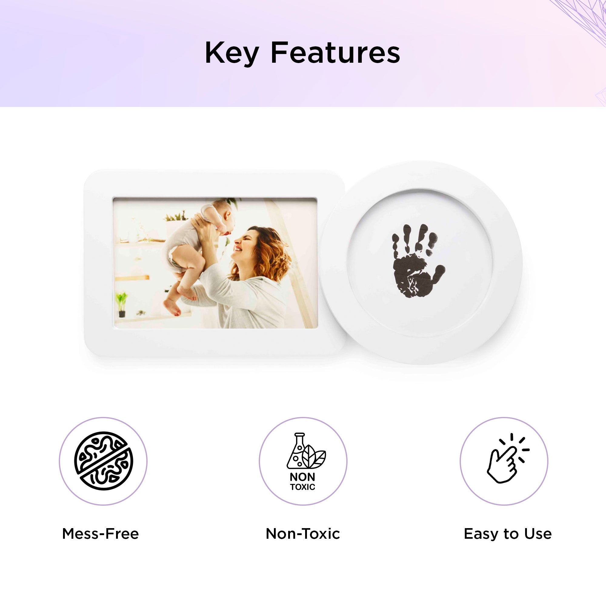 Happy Hands Inkless Photo Frame