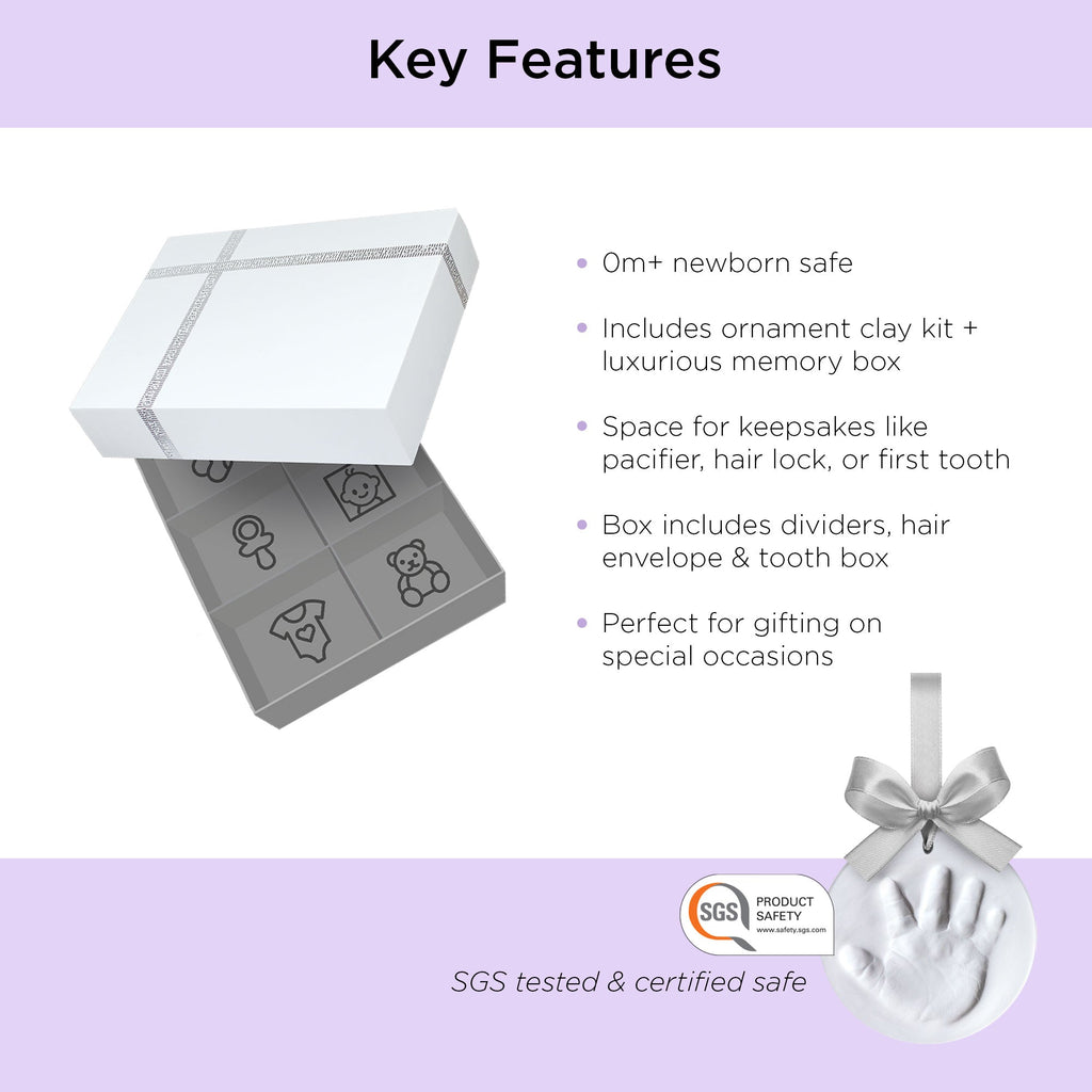 Keepsake Gift Set – Ornament Kit + Memory Box
