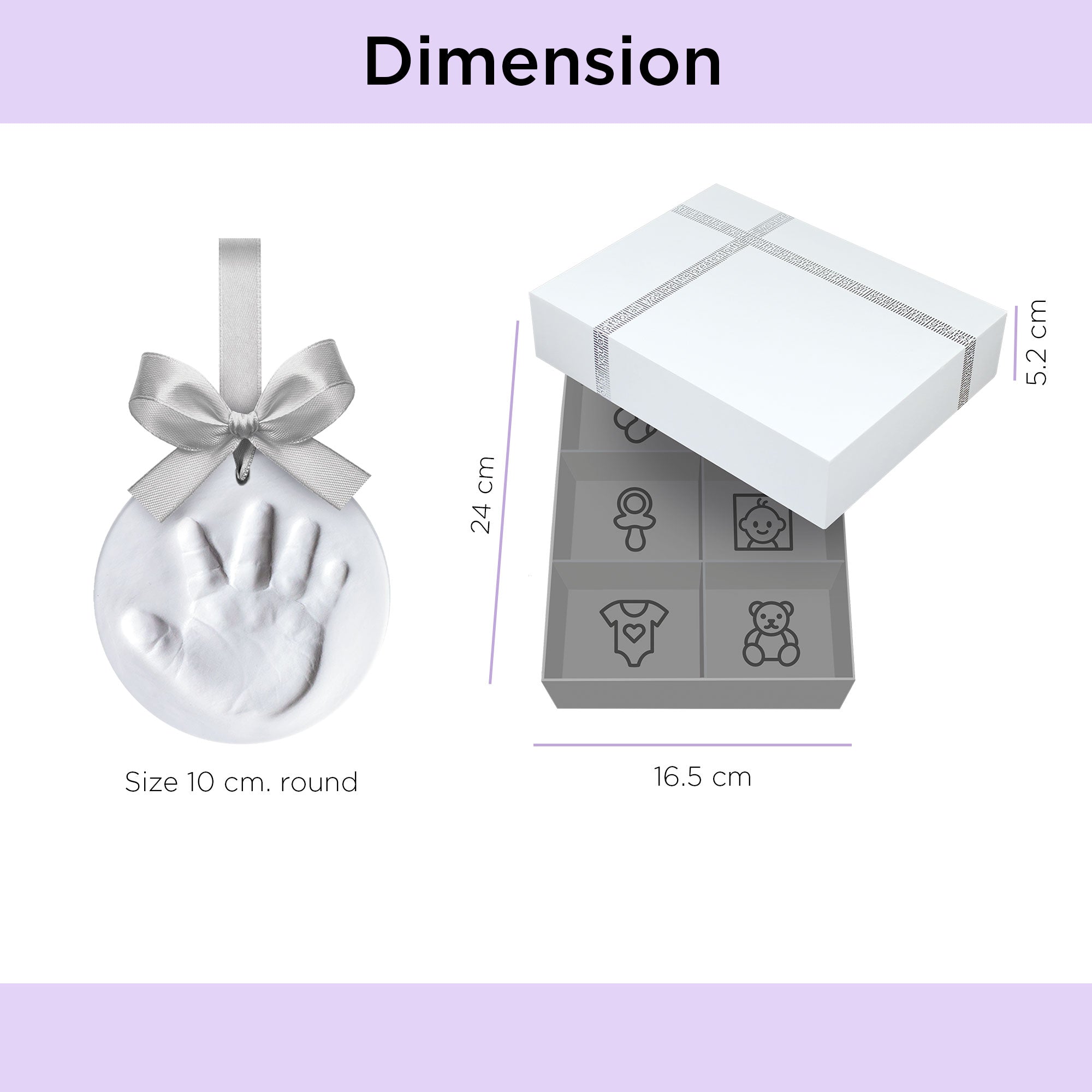 Keepsake Gift Set – Ornament Kit + Memory Box