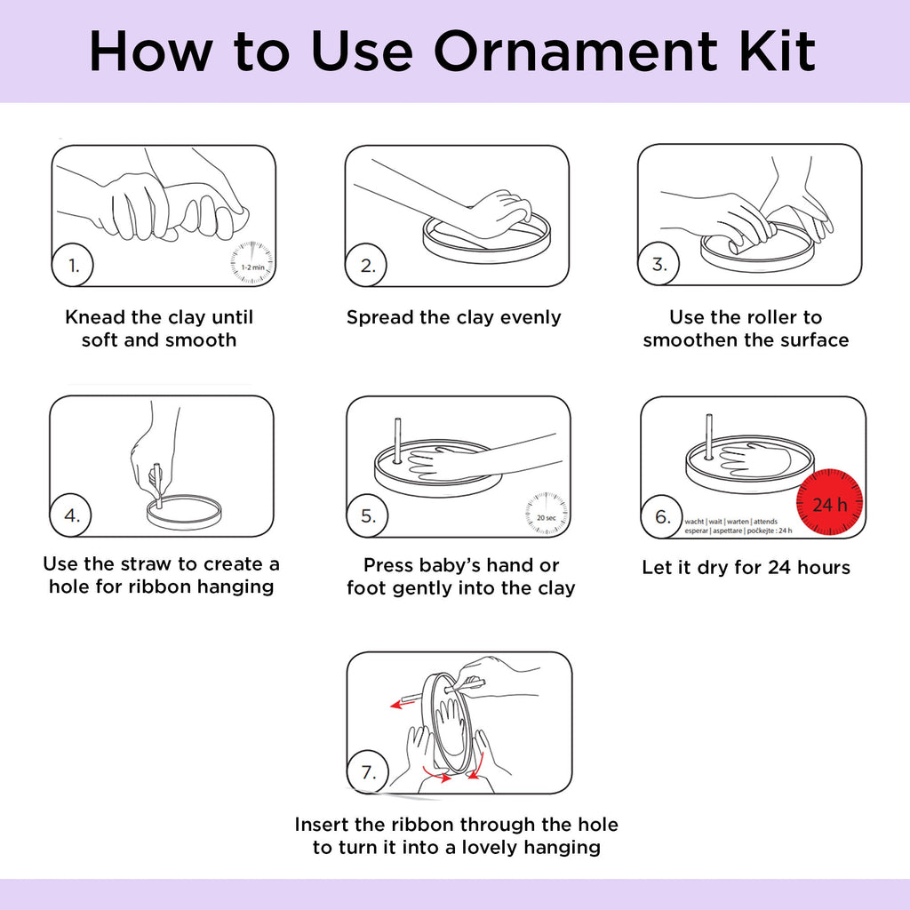 Keepsake Gift Set – Ornament Kit + Memory Box