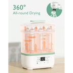 Momcozy Sterilizers & Warmer 8 in 1 Sterilizer and Dryer - White