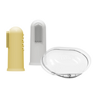 Dr. Brown's Dr. Browns Silicone Finger Toothbrush With Case - 2 Pack
