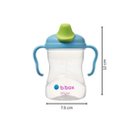 B.Box Soft Spout Sippy Cup (240ml) - Gentle Silicone Spout, Easy-Grip Handles & Leak-Proof Design
