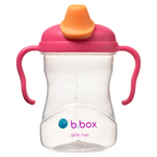 B.Box Soft Spout Sippy Cup (240ml) - Gentle Silicone Spout, Easy-Grip Handles & Leak-Proof Design