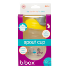 B.Box Soft Spout Sippy Cup (240ml) - Gentle Silicone Spout, Easy-Grip Handles & Leak-Proof Design