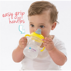 B.Box Soft Spout Sippy Cup (240ml) - Gentle Silicone Spout, Easy-Grip Handles & Leak-Proof Design