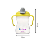 B.Box Soft Spout Sippy Cup (240ml) - Gentle Silicone Spout, Easy-Grip Handles & Leak-Proof Design