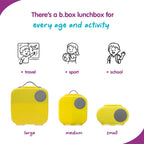 B.Box Leakproof Bento Style Mini Lunchbox for Kids- A Handy Option for Kids 1L Capacity