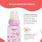 Peristaltic Clear Nursing Bottle Rpp 240ml Abstract