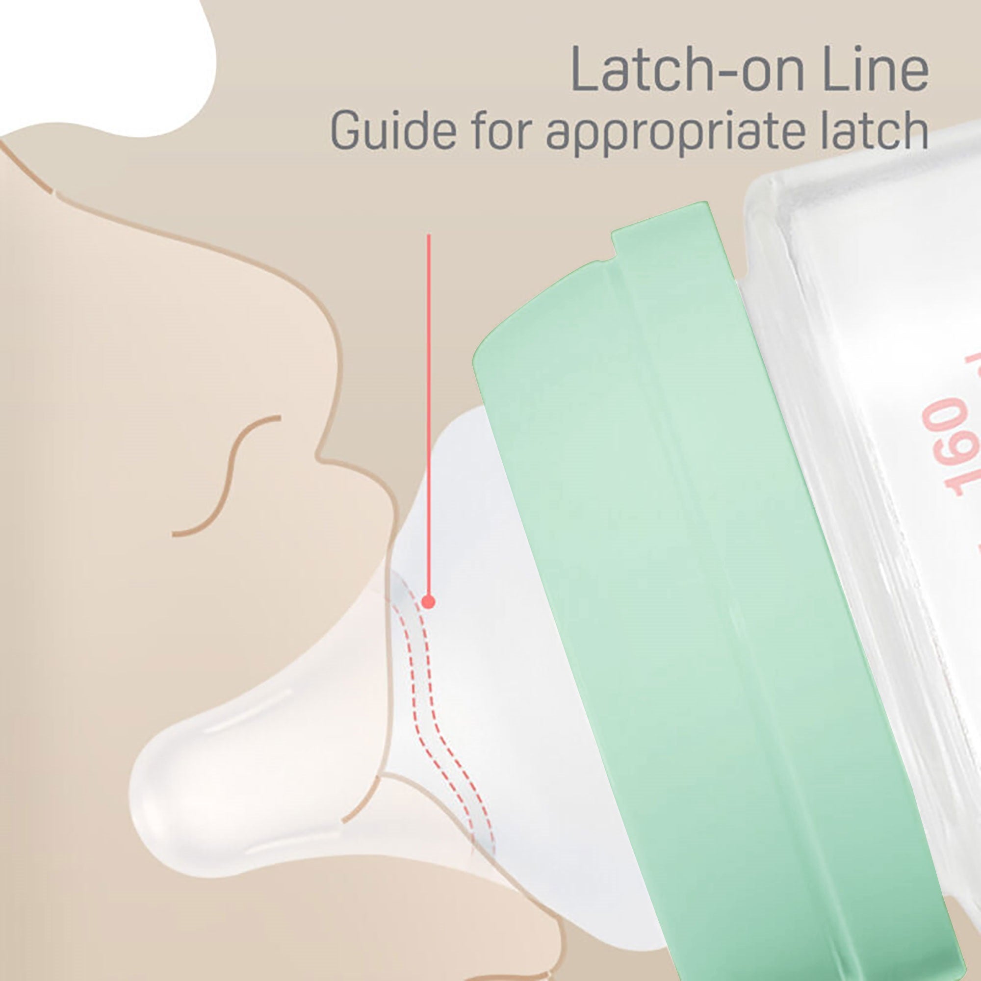 Nursing Bottle plus type with Softlatch Nipple 240ml