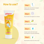Pigeon Toothpaste for Children - Strawberry and Fruit Punch (Pack of 2)