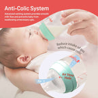 Glass Nursing Bottle with Softlatch Nipple 160ml