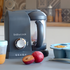 Beaba Babycook Solo Multi-functional Baby Food Processor. Blender, Steamer, Cooker & Sterilizer, Portable Baby Food Cooker, Puree Maker and Warmer