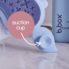 B.Box Soft Silicone Bath Brush for New Born Baby - Soft Bristles for Easy Cradle Cap Care