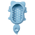 B.Box Soft Silicone Bath Brush for New Born Baby - Soft Bristles for Easy Cradle Cap Care