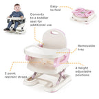 Mastela Fold Up Adjustable Chair (Pink)