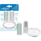 Dr. Brown's Dr. Browns Silicone Finger Toothbrush With Case - 2 Pack