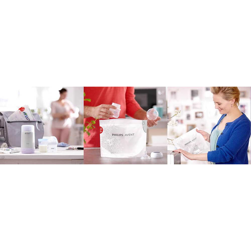 Philips Avent Microwave Sterilizing Bags - 5 count