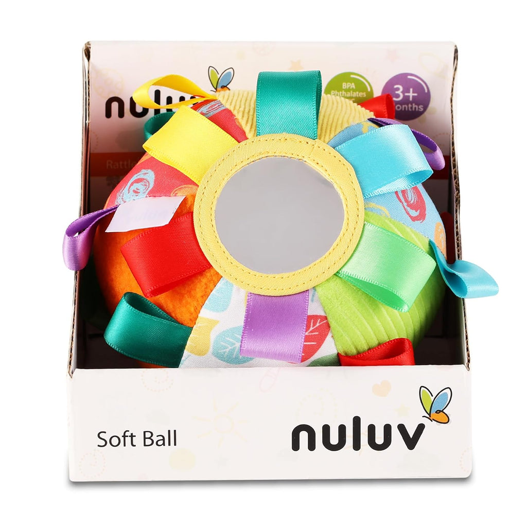 Nuluv Activity Ball 2 - for Kids, Learning and Activity Playball, Multicolour