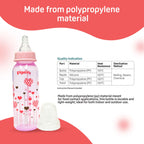 Peristaltic Clear Nursing Bottle Rpp 240ml Abstract