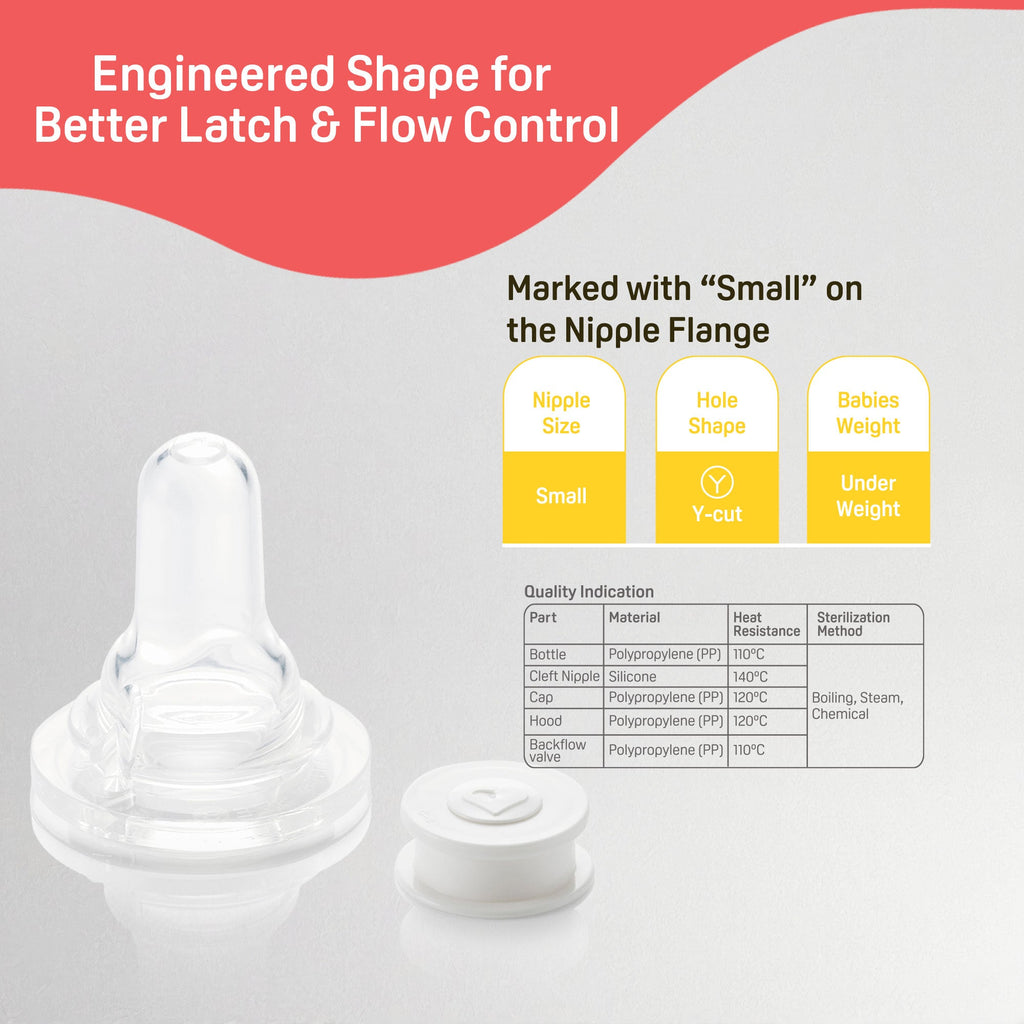 Pigeon Slim Neck cleft palate bottle (cleft palate nipple) REGULAR