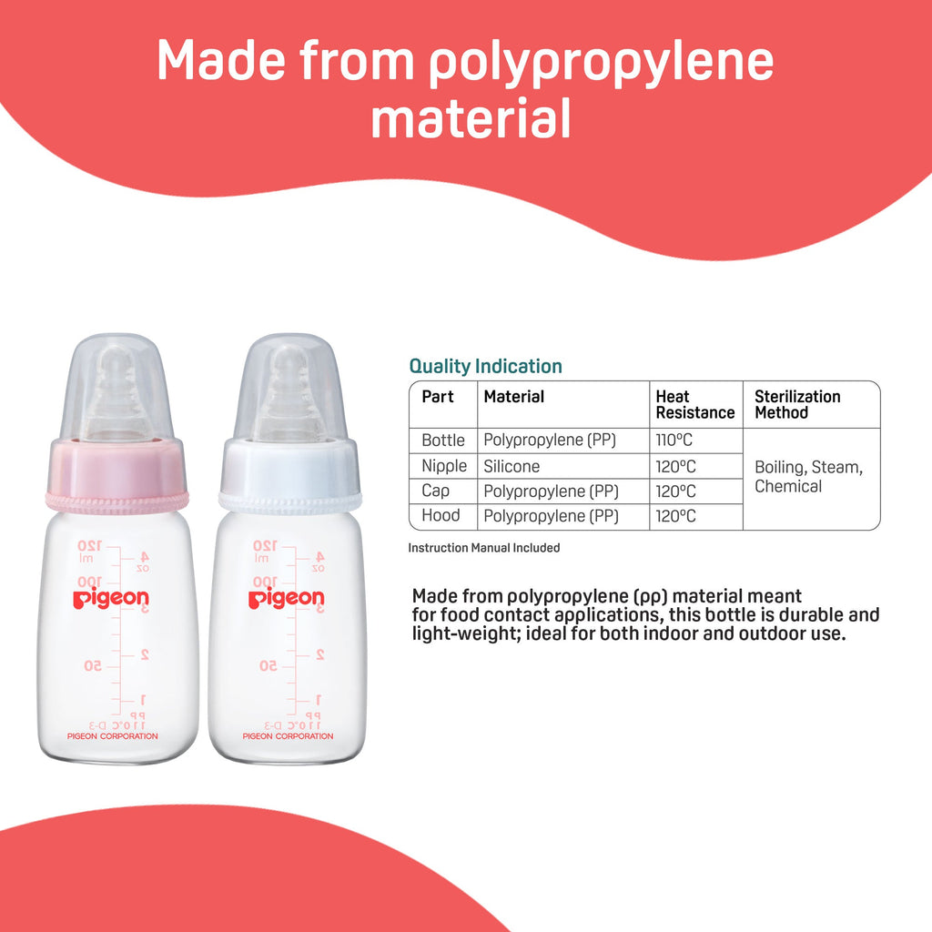 Peristaltic Nursing Bottle Twin Pack Kpp 120ml Nipple S