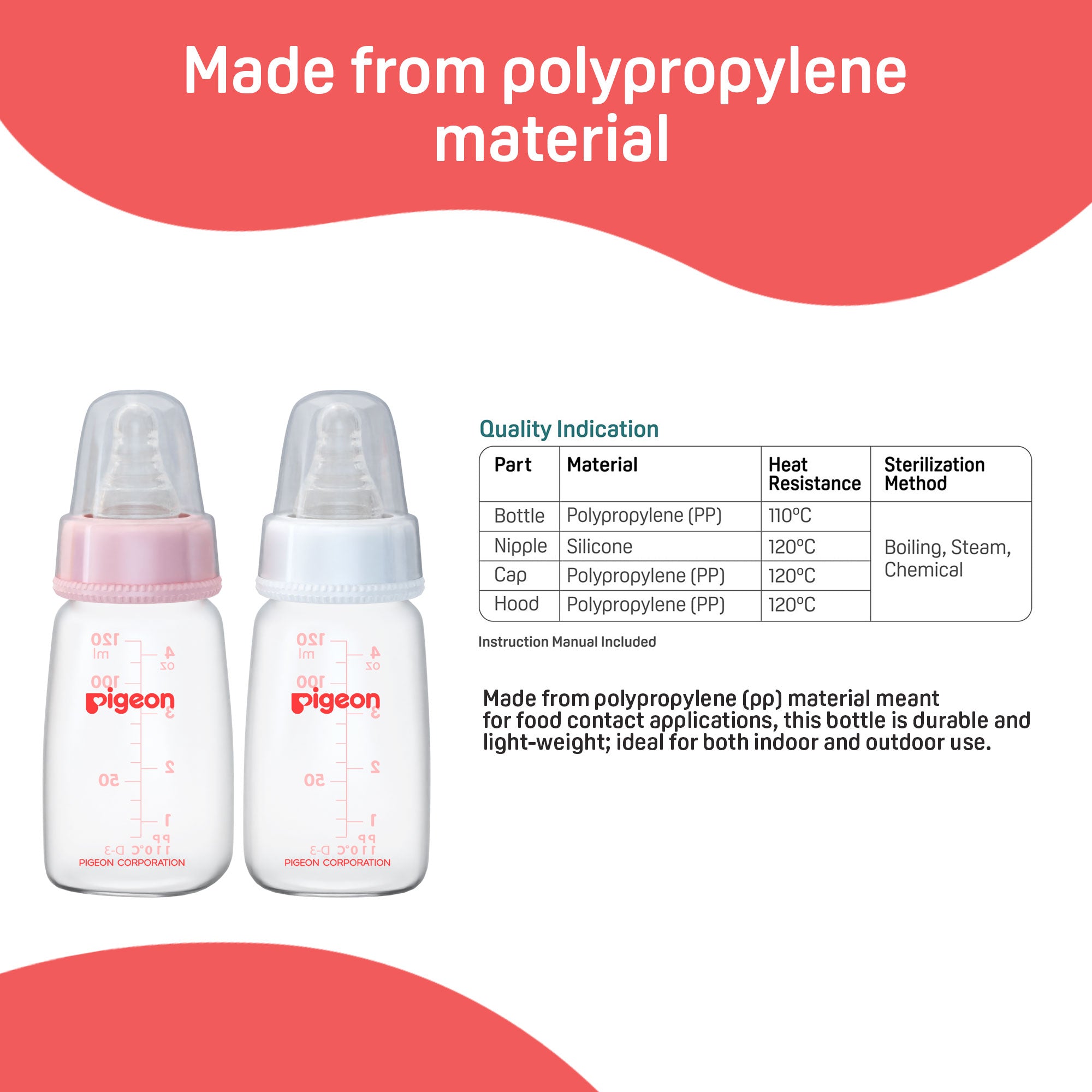 Peristaltic Nursing Bottle Twin Pack Kpp 120ml Nipple S