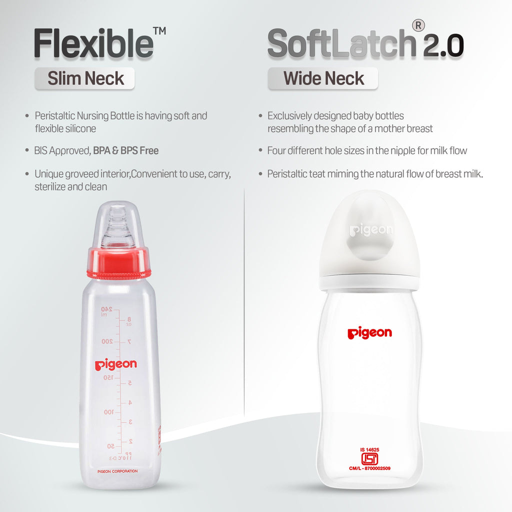 Pigeon Softlatch 2.0 Nursing bottle 240ml