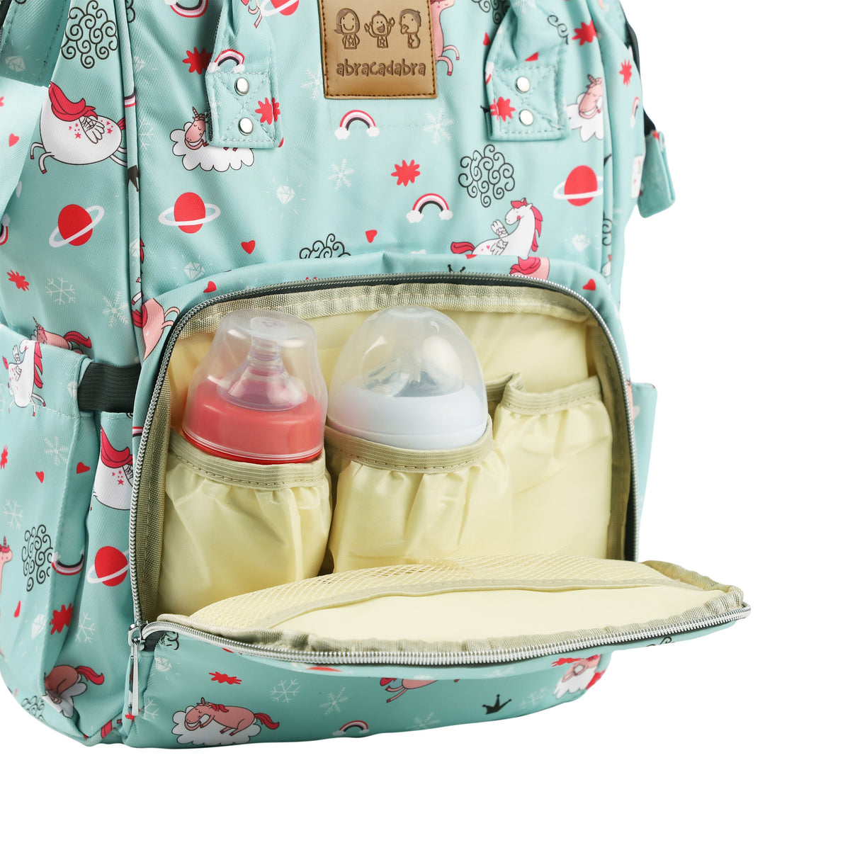 Abracadabra Printed Diaper Bag - Unicorn